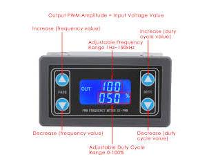 pwm frequency meter xy-pwm